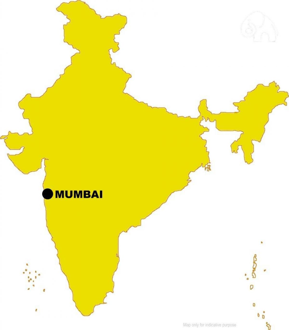 Mumbai pada peta